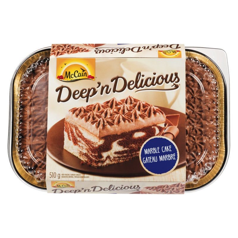 MCCAIN Deep'n Delicious Marble Cake 510g