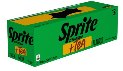 SPRITE ZERO WITH TEA 12 PACK C 12 x 355