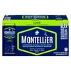 Montellier Lime Carbonated Natural Spring Water, 355 mL, 10 ct