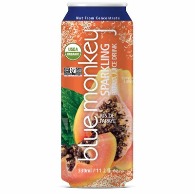 BLUE MONKEY Sparkling Papaya Juice Drink 330ml