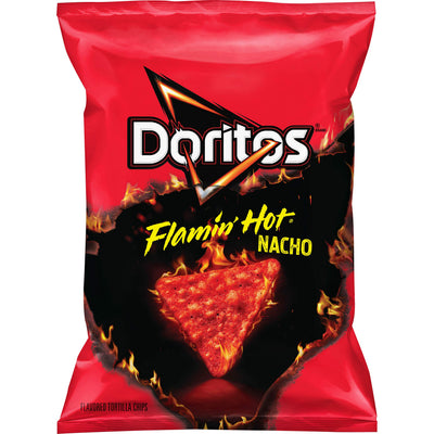 Doritos Flamin' Hot Nacho Chips, 1 ct