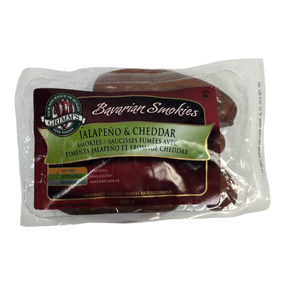 GRIMM'S Bavarian Smokies Jalapeno & Cheddar 450g