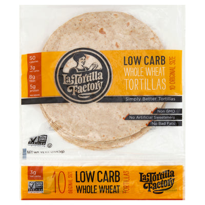 LA TORTILLA FACTORY Whole Wheat Tortillas 10 Pack
