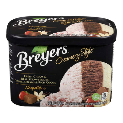 Breyers Creamery Style Neapolitan, 1.66 l