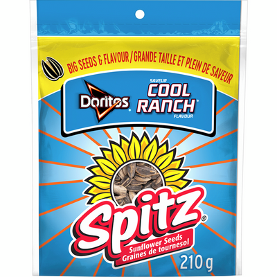 SPITZ SUNFLOWER SEEDS COOL RAN 210 g