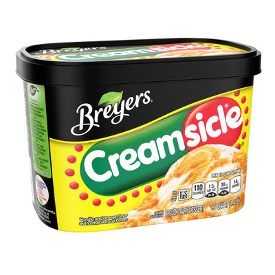 BREYERS Creamsicle Vanilla and Orange Flavour Frozen Dairy Dessert 1.66L