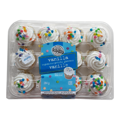 Two Bite Vanilla Cupcakes, 300 g