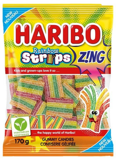 HARIBO RAINBOW STRIPS 175 g