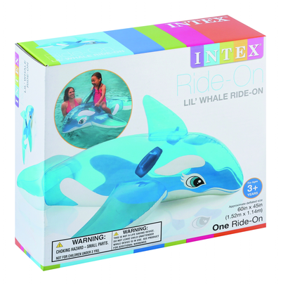 Intex Lil' Whale Ride-On Pool Toy, 1 ct