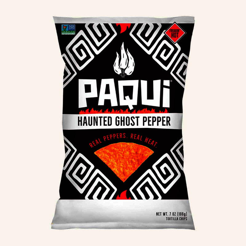 PAQUI Haunted Ghost Pepper Chips 198g