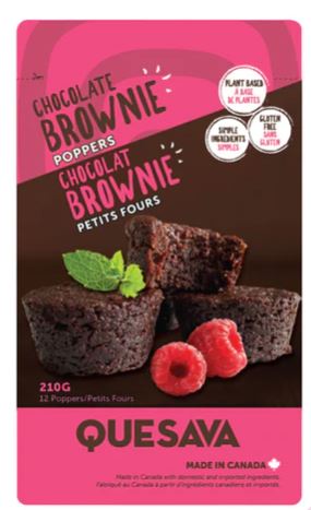 QUESAVA CHOC BROWNIE POPPERS 425 G