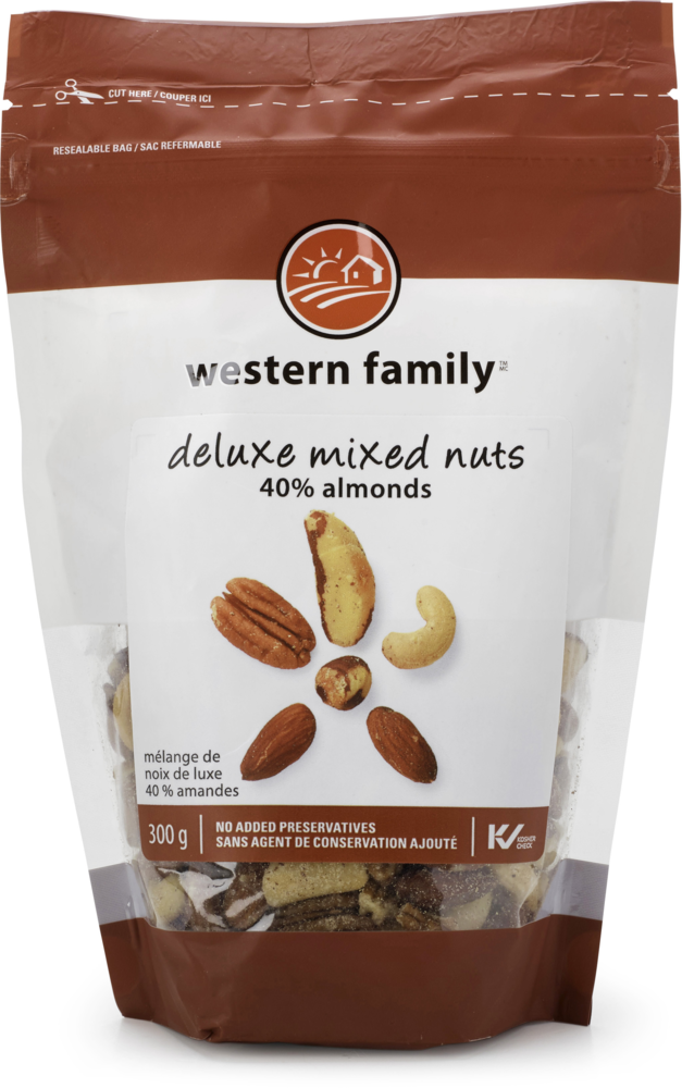 WESTERN FAMILY Deluxe Mixed Nuts 300g