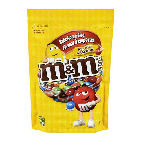 M&M's Peanut Chocolate Candies, 200 g