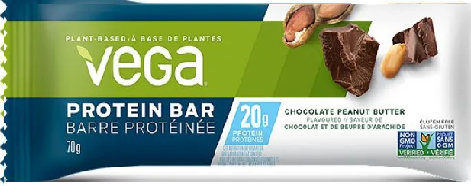 VEGA Protein Snack Bar Choc Peanut Butter 45g
