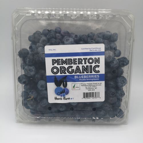 Pemberton Organic Blueberries, 1 ct