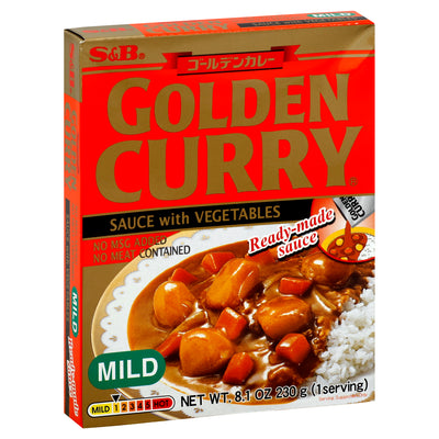 S&B GOLDEN Curry Mild with Veg 230g