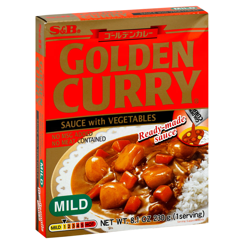 S&B GOLDEN Curry Mild with Veg 230g