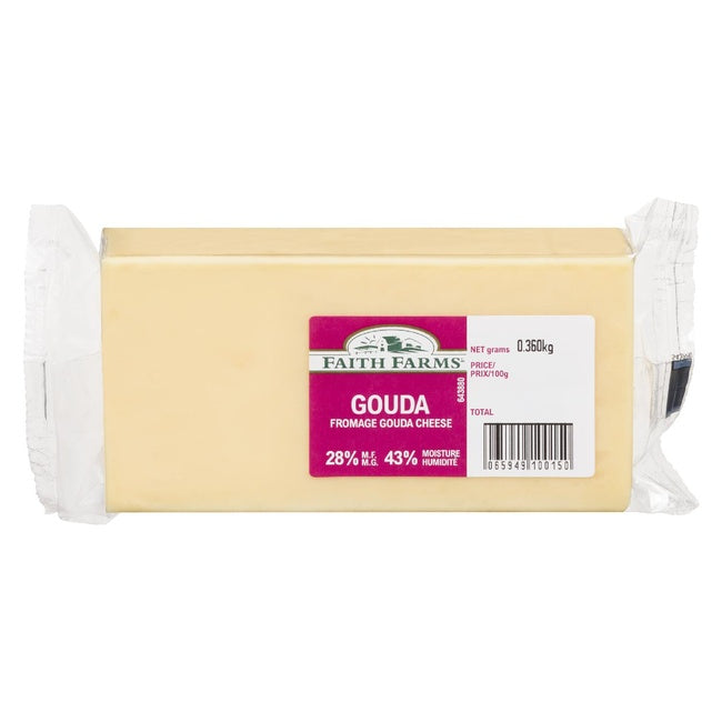 Faith Farms Gouda Cheese, 1 ct