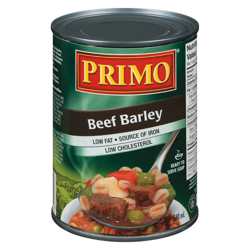 PRIMO Beef Barley Ready To Serve Soup 540ml
