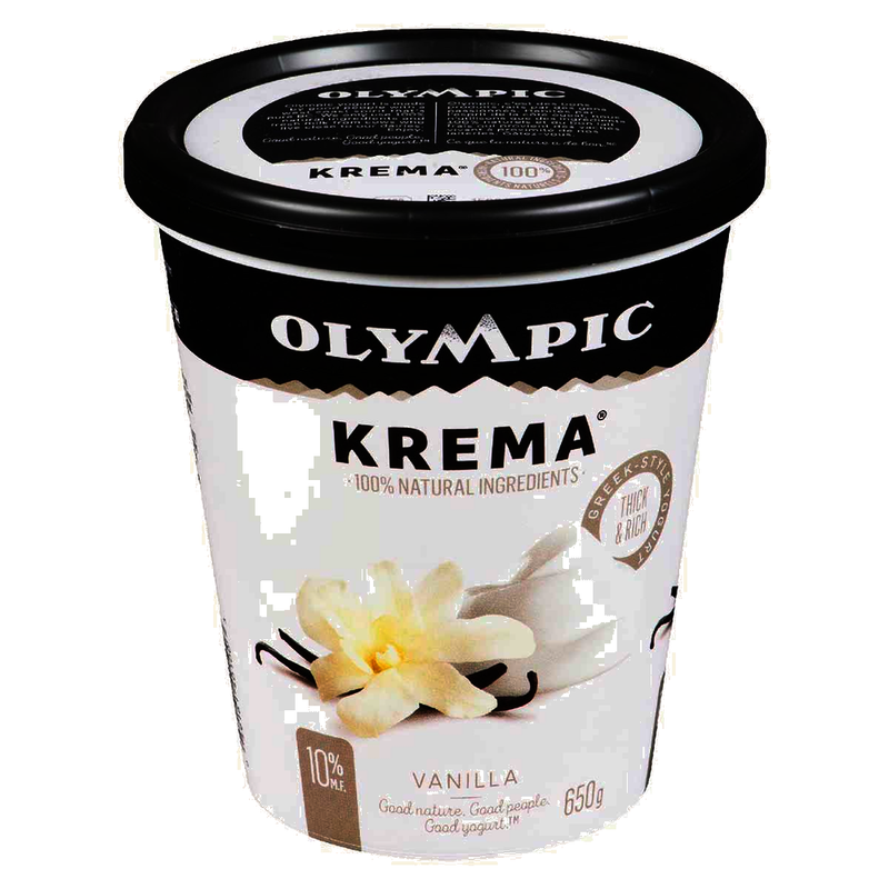 OLYMPIC Krema Vanilla Yogurt 650g