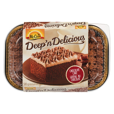 MCCAIN Deep'n Delicious Chocolate Cake 510g