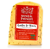NATURAL PASTURES GARLIC & CHIVE WEDGE