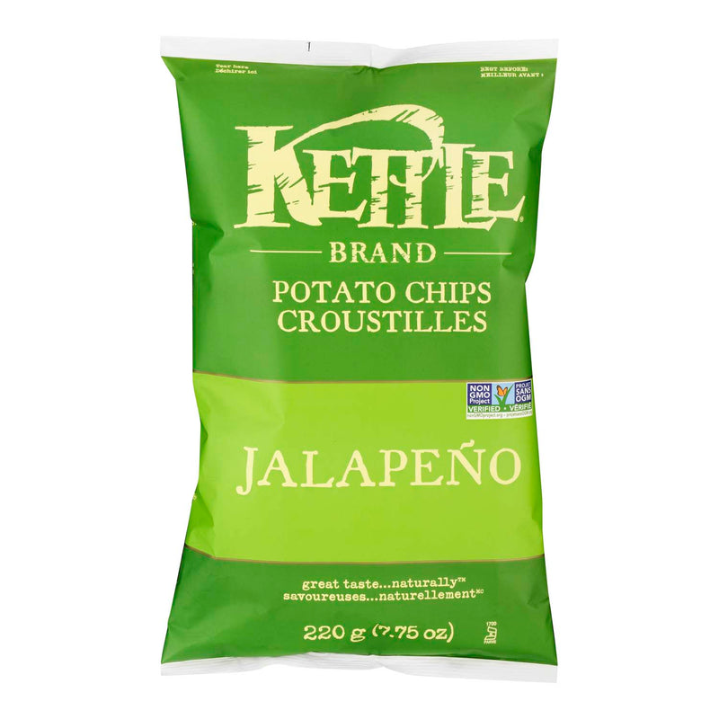 KETTLE Jalapeño Potato Chips 220g