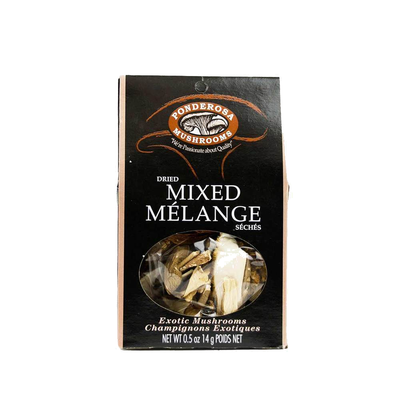 Ponderosa Mushrooms Dried Mixed Melange, 14 g, 14 g