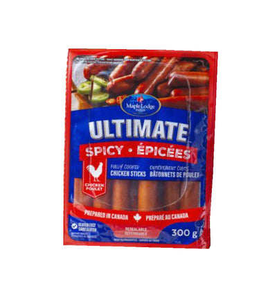 Maple Lodge Spicy Chicken Sticks, 300 g