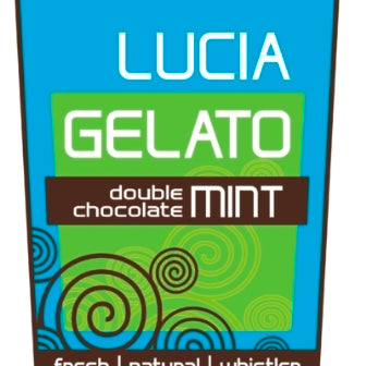 LUCIA GELATO Double Chocolate Mint 500 ml