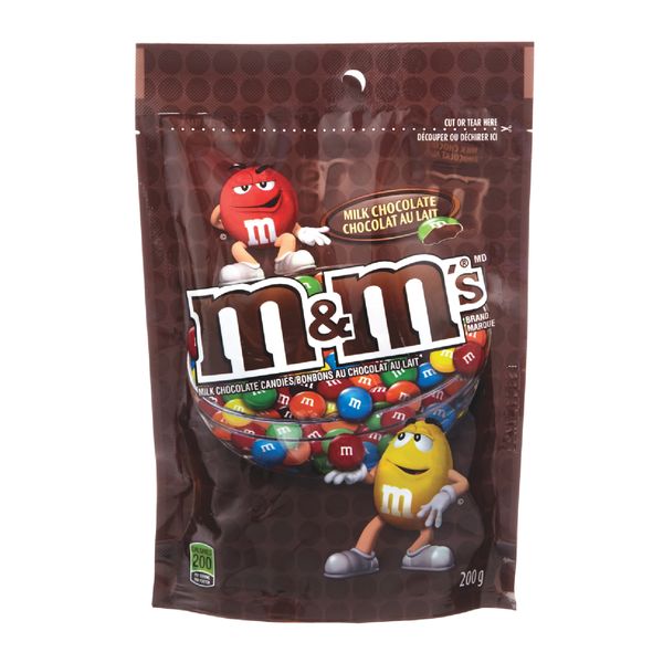 M&M's Milk Chocolate Candies 200g