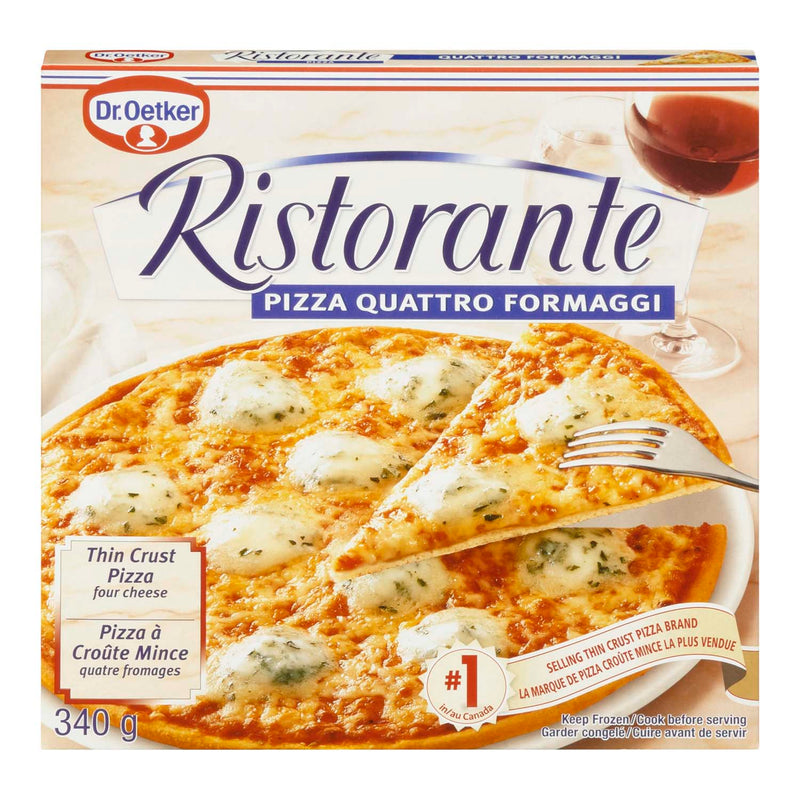 DR. OETKER Thin Crust Pizza 4 Cheese 340g