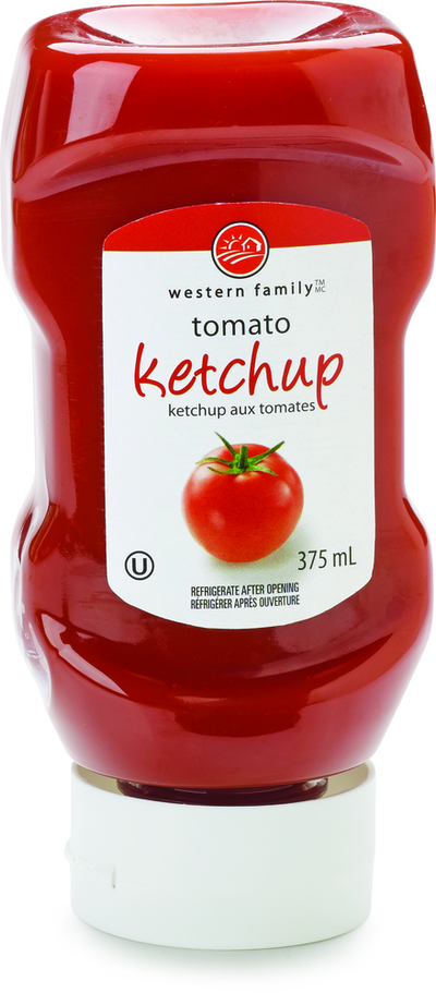 WESTERN FAMILY Tomato Ketchup 375ml