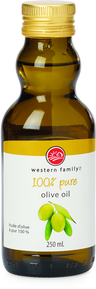 Western Family 100% Pure Olive Oil, 250 mL