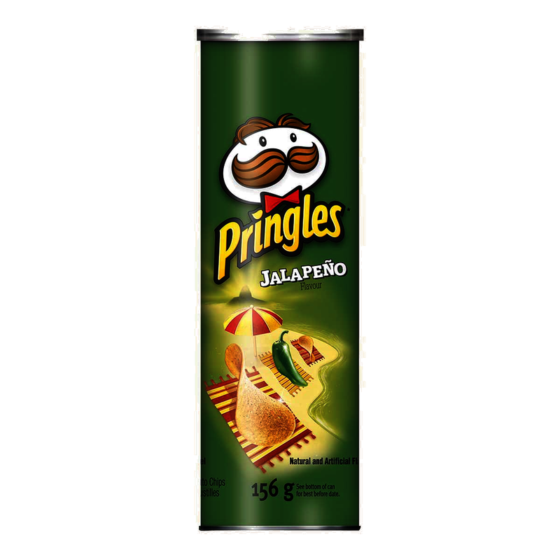 Pringles Jalapeno Potato Chips, 156 g