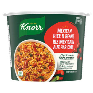 KNORR MEXICAN RICE & BEANS CUP 73 G