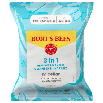 BURT'S BEES FACE TOWEL COCO & 1 ea