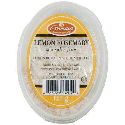 ANNA'S LEMON ROSEMARY SALT 120 120 g