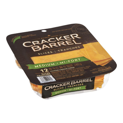 CRACKER BARREL MEDIUM SLICES 450 g