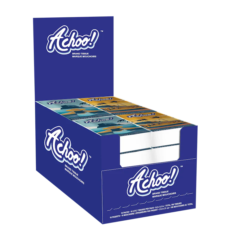 ACHOO! POCKET TISSUES 10 pcs