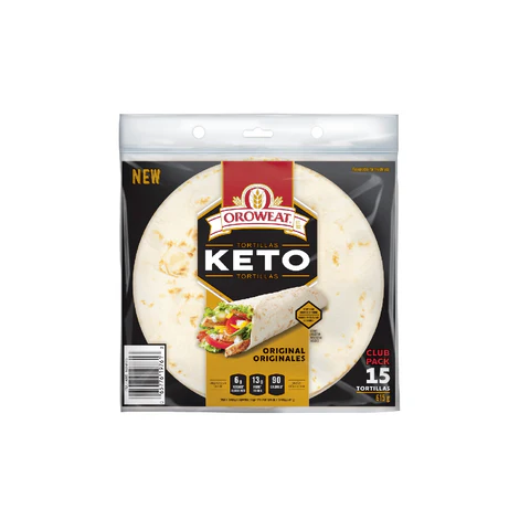 OROWEAT KETO TORTILLAS 15 ea