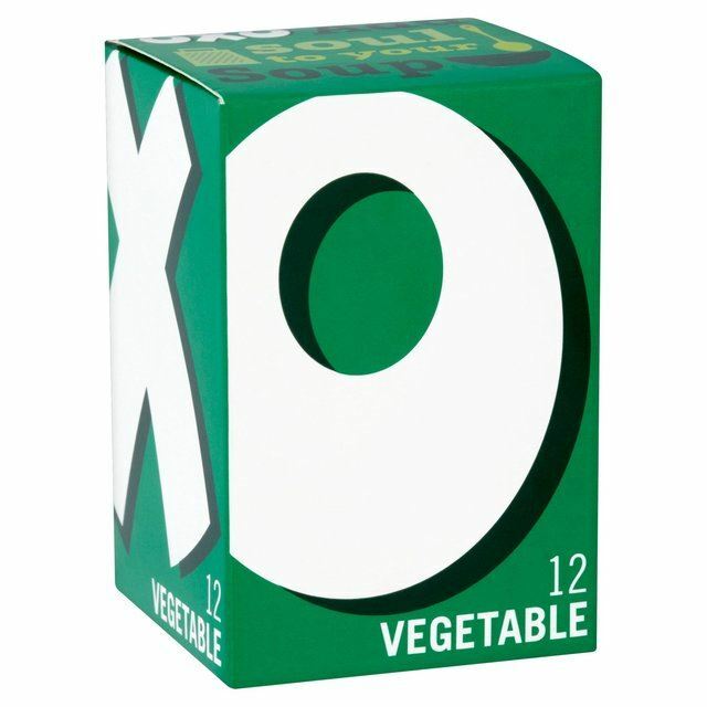 OXO VEGETABLE STOCK CUBES 71 G