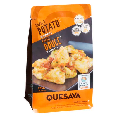 QUESAVA  SWEET POTATO RAVIOLI 235 G