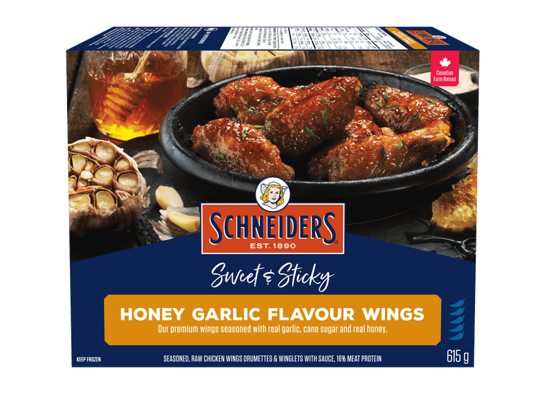 SCHNEIDERS HONEY GARLIC WINGS 615 g