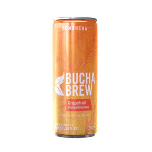 BUCHA BREW LITE GRAPEFRUIT 355 ml
