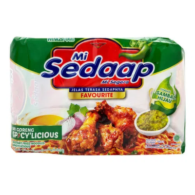 MI SEDAAP SPICYLICIOUS NOODLE 8 ea