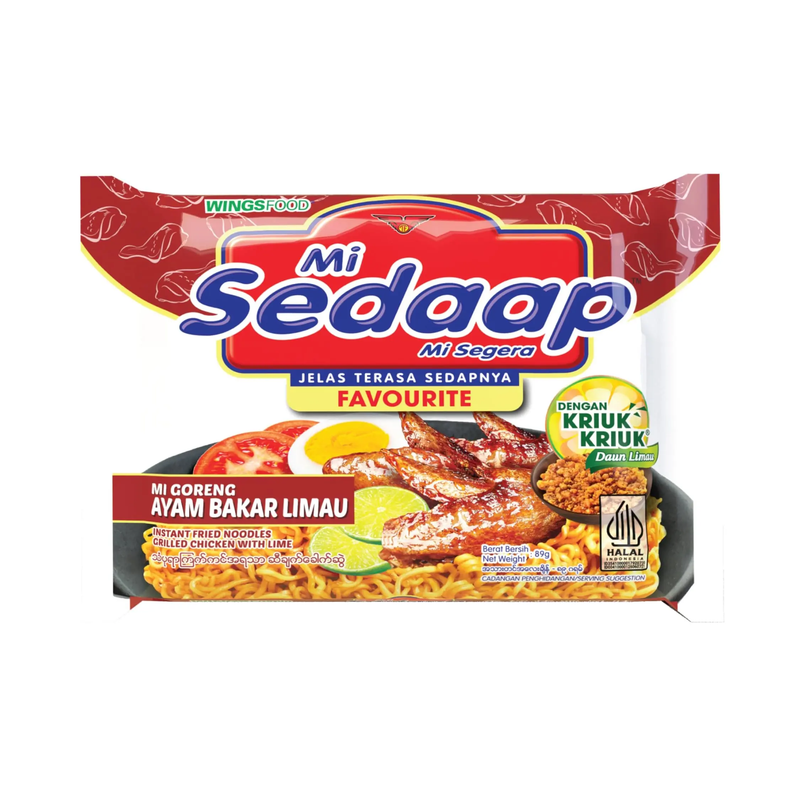 MI SEDAAP MI GORENG AYAM BAKAR 89 g