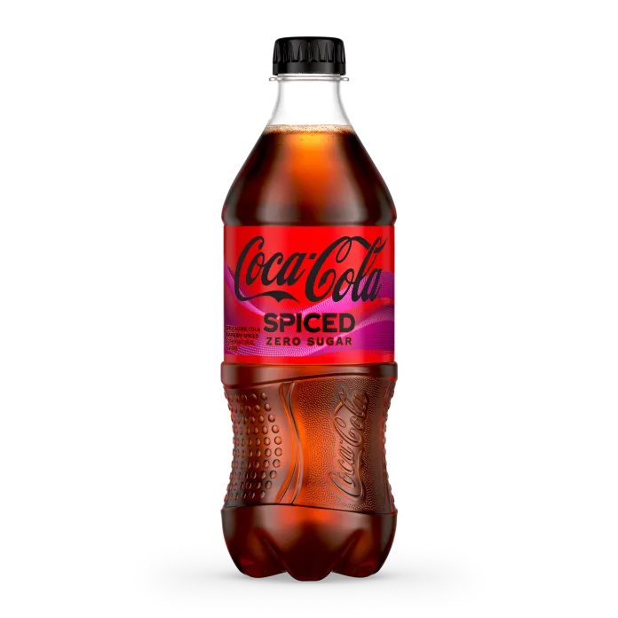 Coca Cola Zero Sugar Spiced Soft Drink, 500 ml