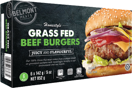 GRASS FED BEEF BURGERS 6 1 ea