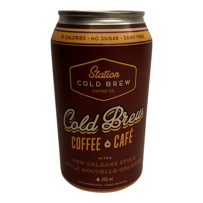 STATION COLD BREW COFFEE CO. New Orleans Style Cold Brew Coffee 355ml